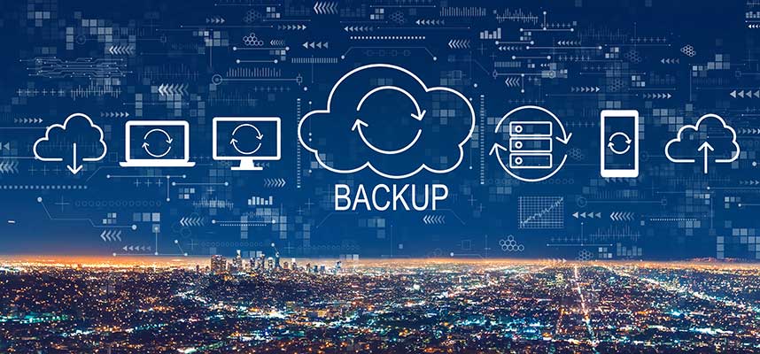 Backup Data Concept